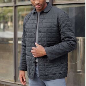 Alex Crane Quilted Kite Jacket Onyx Small